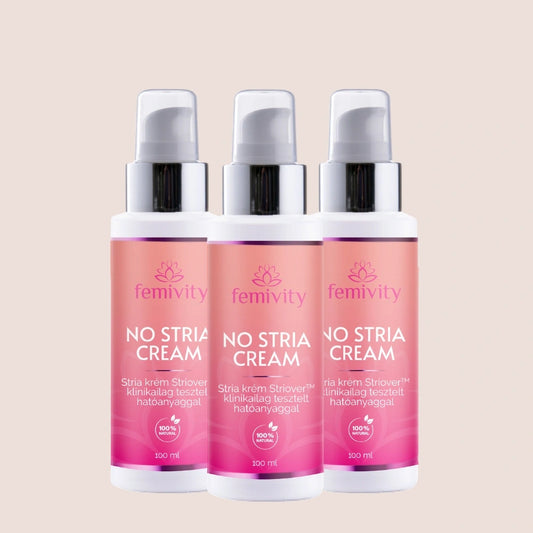 No Stria Cream – Stria elleni krém Striover™ klinikailag tesztelt hatóanyaggal 100 ml