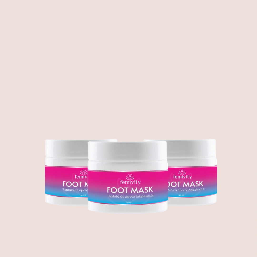 Foot Mask - Tápláló és ápoló lábpakolás 50 ml
